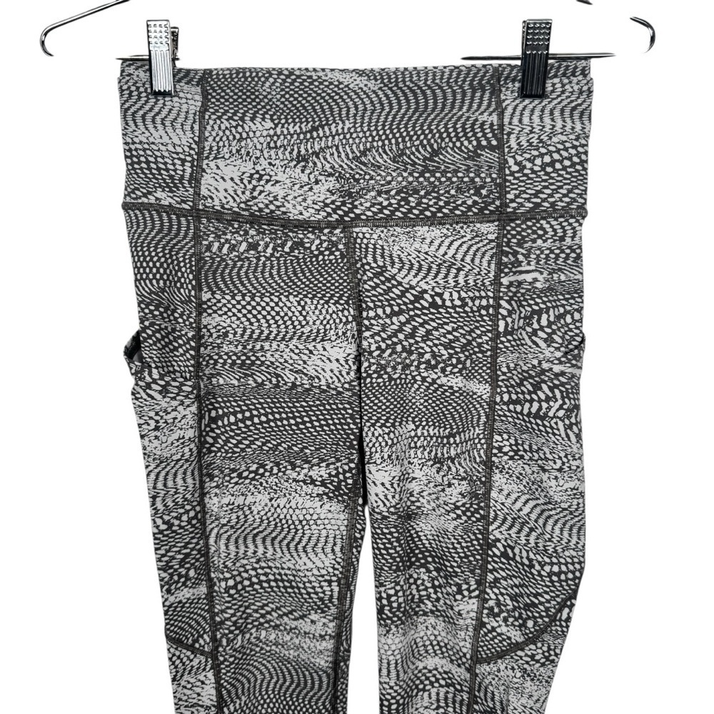 Lululemon Fast & Free 7/8 Tight II *Nulux 25", Swerve Vapor Metal Grey, Size 6 - Picture 8 of 13
